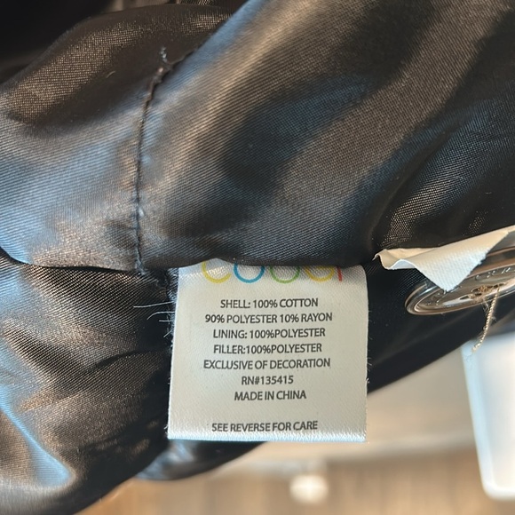 COOGI Brown Grey Black Tweed Flight Bomber Tactical Military Cargo Jacket 2XL - Picture 7 of 16